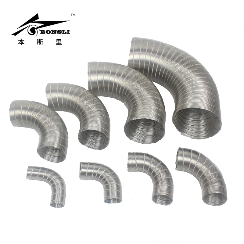 304 스테인레스 스틸 소재 파이프 엘보 직경 32-90mm, 고열 온도 및 부식 열풍 저항 랜덤 벤딩