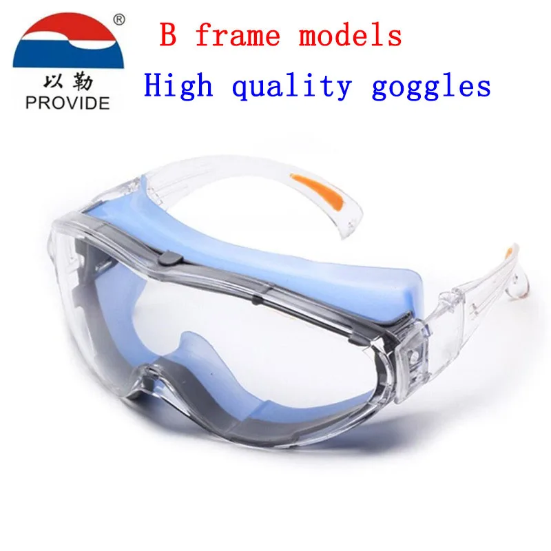 

PROVIDE High quality goggles Brand protection Anti-shock protection glasses Anti-fog anti-scratch protective glasses safety