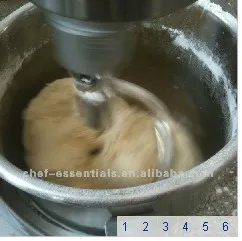 Electric Planetary Mixer ER-B10 milk beater food mixing machine maximum 1.5kg for bakery Hotel and Restaurant