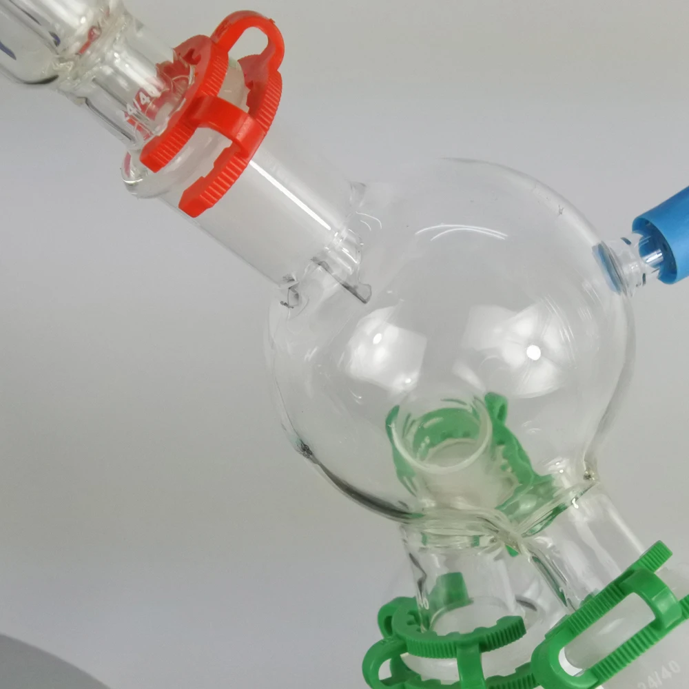 Free shipping,Top Sale Stocks Available 2L Lab Equipment Short Path Distillation with Heating Mantle