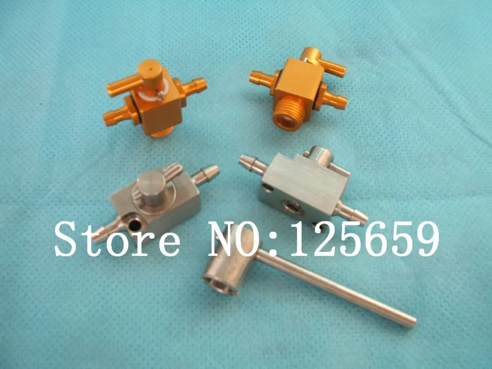 Printer Bagian Aluminium 3-Way Valve