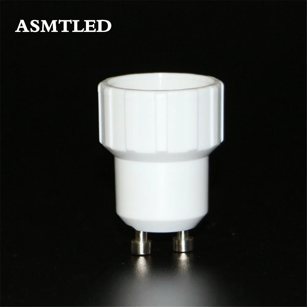 

ASMTLED Brand GU10 to E14 Adapter Converter Led Halogen CFL light bulb lamp adapter GU10-E14 converter 1 Pcs/Lot lamps adapter