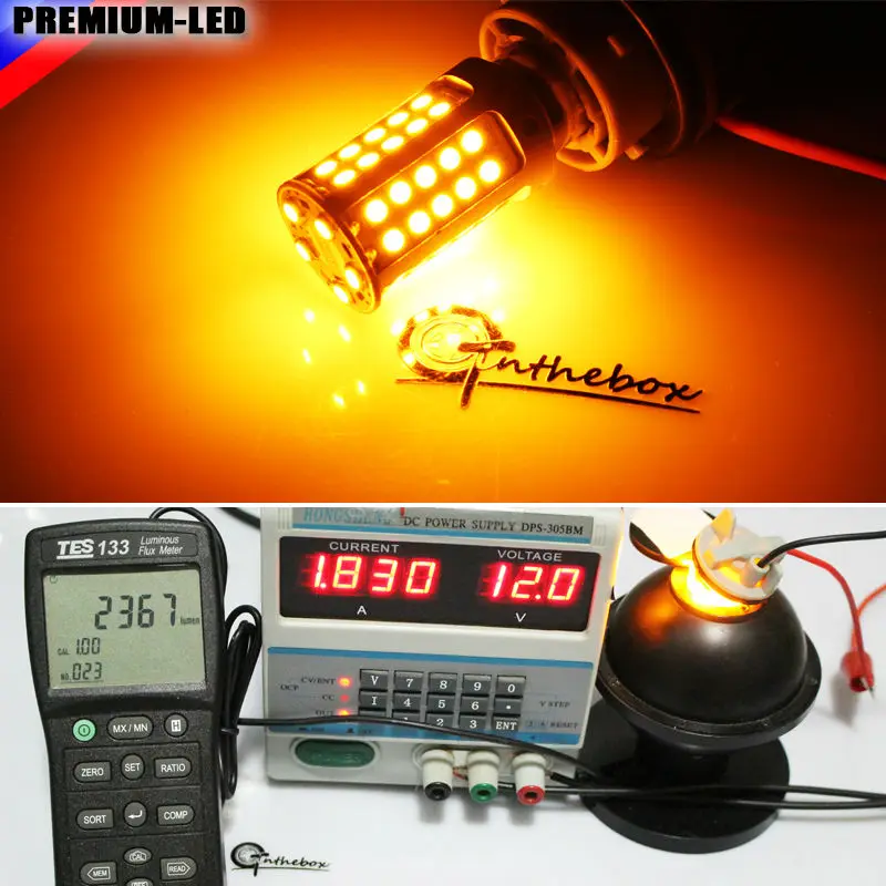 High Power 21W Amber BAU15S 7507 PY21W Canbus LED Replacement Bulbs For BMW F22 F30 F32 2 3 4 Series Front Turn Signal Lights
