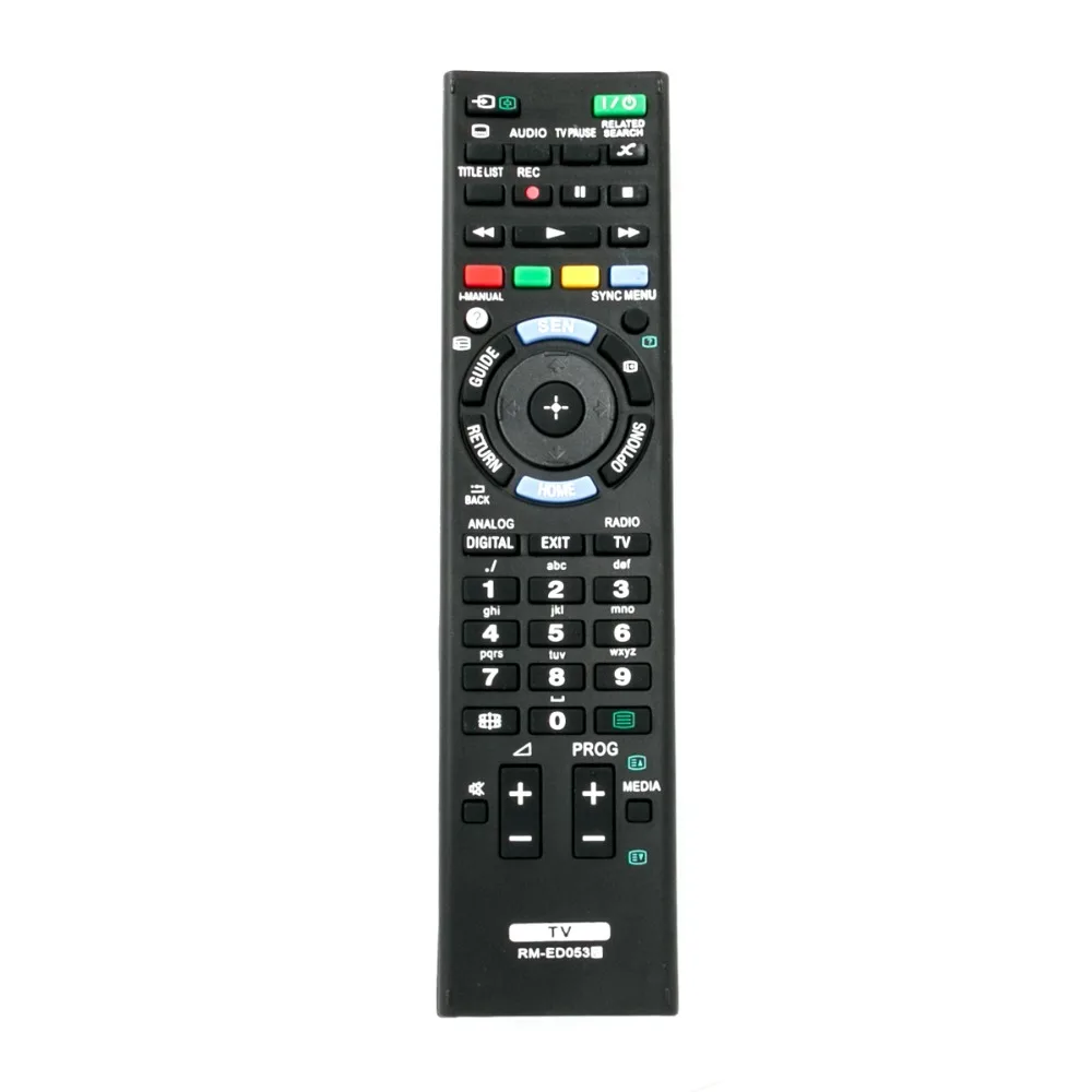 New RM-ED053 TV Remote Control fits for Sony TV KDL-32W600A KDL-24W605A KDL-32EX653