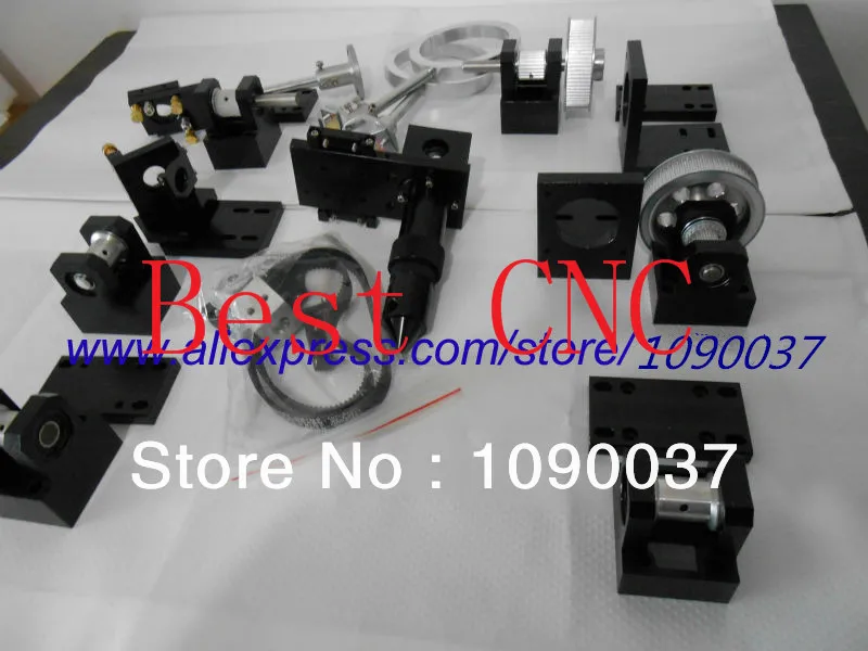 whole set mechanical components mirrors and lens for installing a co2 laser cutting and engraving machine