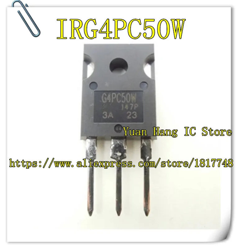 10 pz/lotto IRG4PC50W IRG4PC50WPBF IGBT 600 V 55A 200 W TO-247