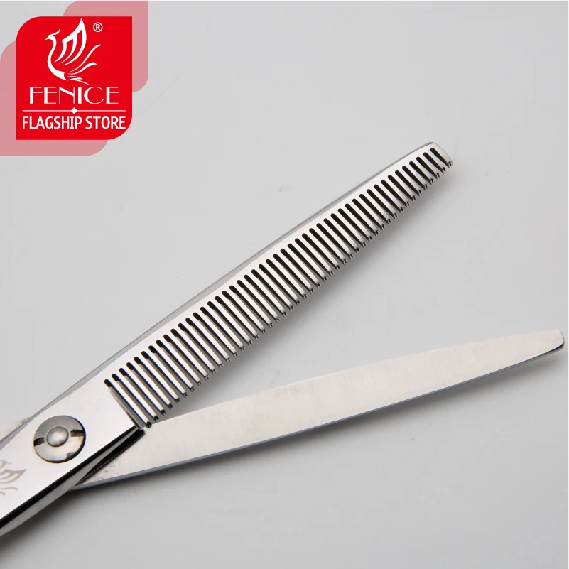 Fenice Professionele JP440c Dunner Tarief Ongeveer 30% 6.5 7.0 Inch High-End Huisdier Hond Grooming Dunner Shears Schaar