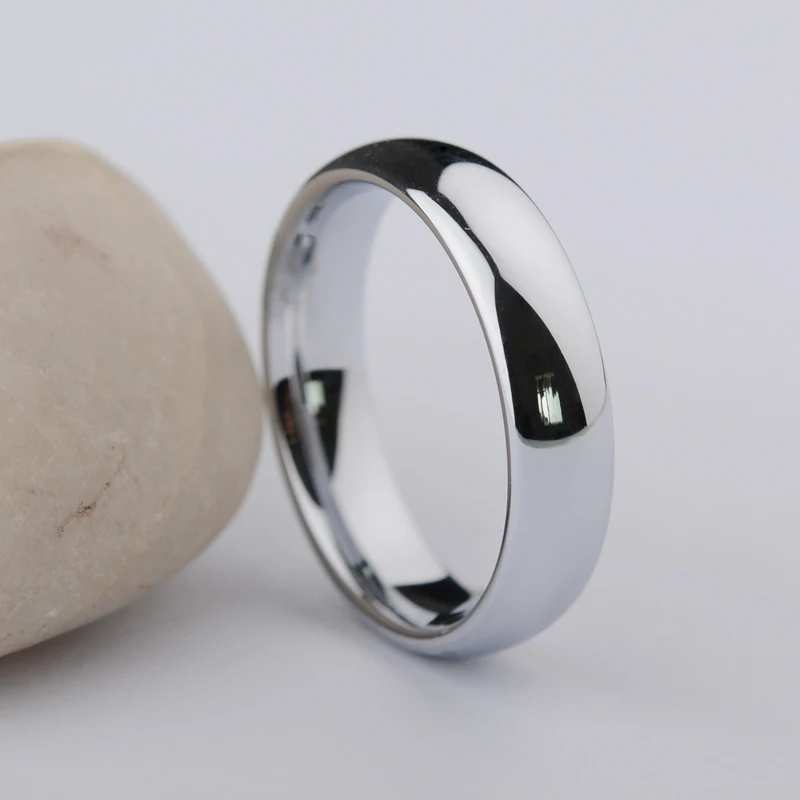 Hot Selling 1 PCS Tungsten Jewelry Ring Wedding Bands for Man 5mm Woman 3.5mm Never Fade Scratch Proof Size 4-14 image 2