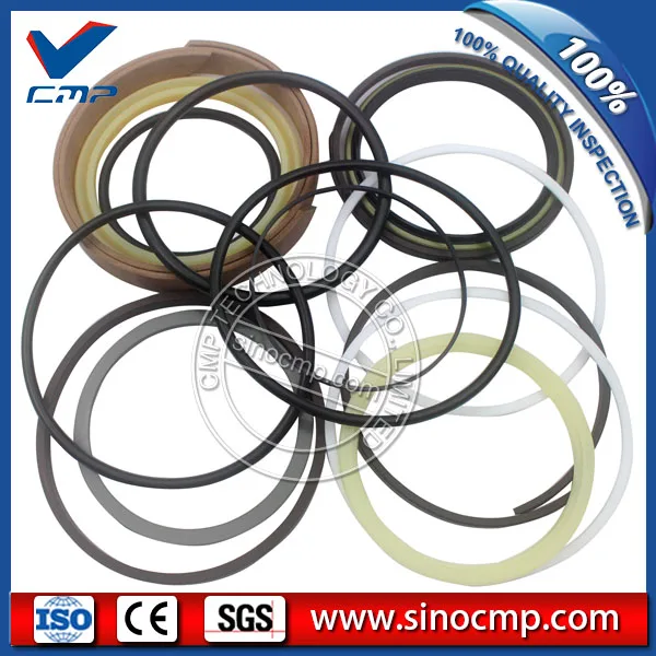 PC100-8 bucket cylinder oil seal service kits, repair kit for Komatsu excavator, 3 month warranty