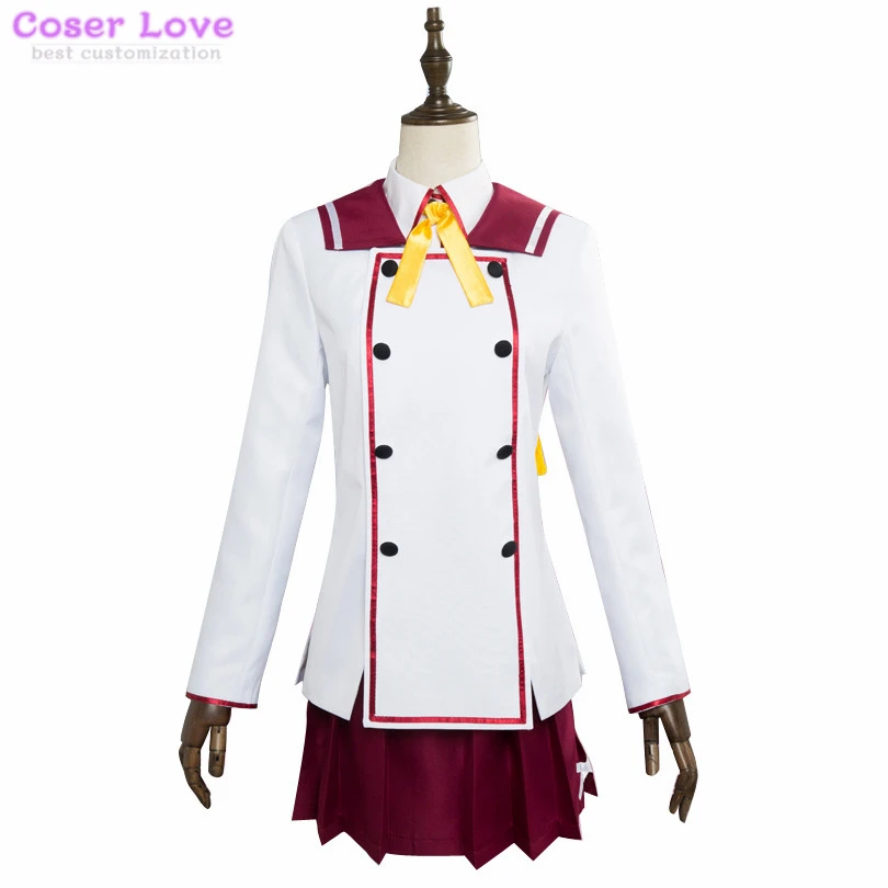 Katana Maidens: Toji no Miko Kanami Eto Jujo Hiyori Academy Institute suit Cosplay Costume