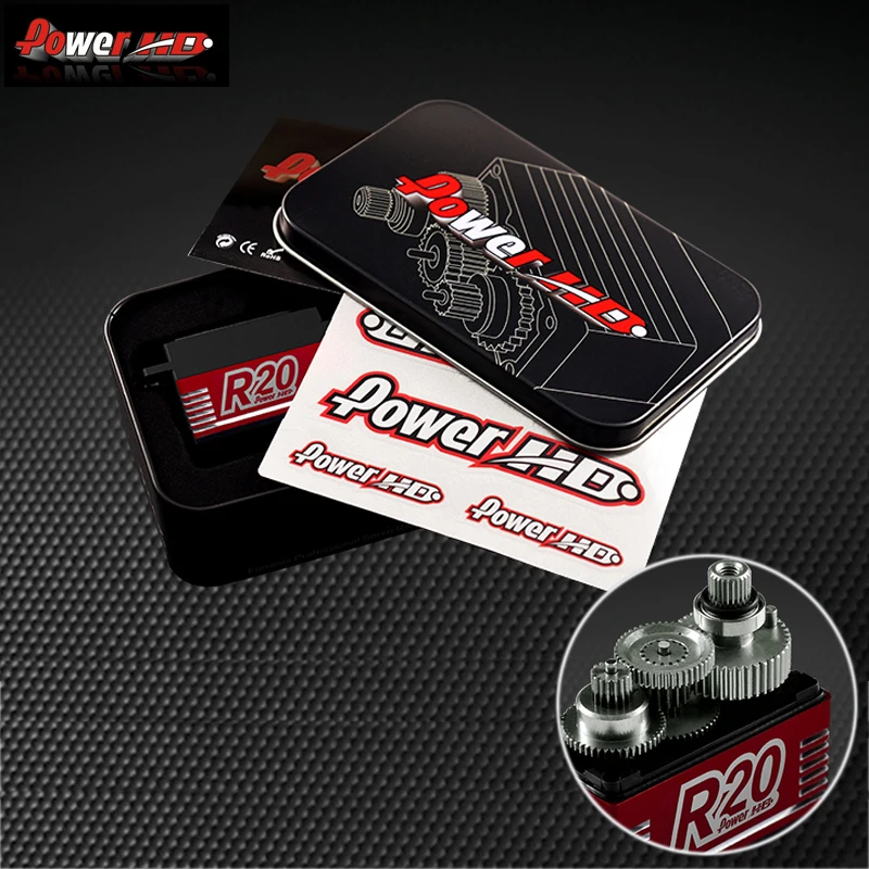 

Power HD R20 High Performance 20Kg 0.085s High-Speed Metal Gear High Voltage Servo for Rc Car