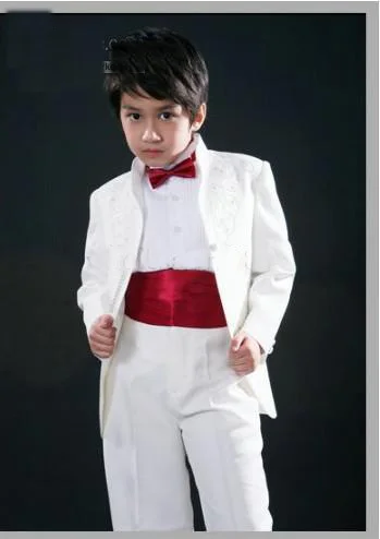 

New Style Wedding Dress boy Suit Groom Wear & Accessories Boys' Attire Groom Tuxedos kid suits baby custom made Blazer