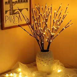 Coquimbo 20 Bulbs LED Willow Branch Lamp Battery Powered Natural Tall Vase Filler Willow Twig Lighted Branch For Home Decoration