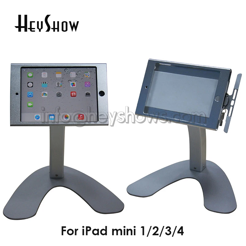 Mini Tablet Security Stand Anti-Theft Display Case with Tablet Lock Ensemble for iPad Mini 1 2 3 4 - Durable Holder