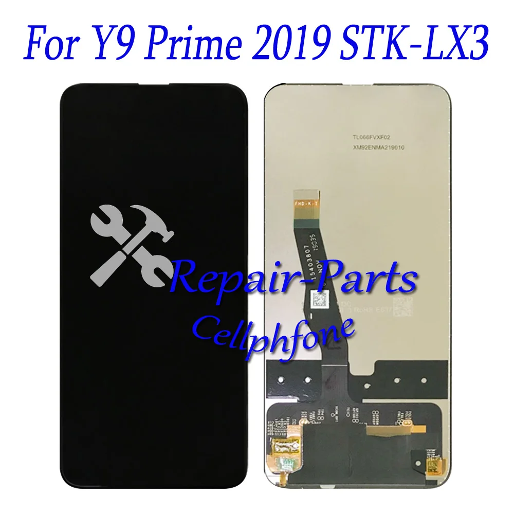 

New 6.59 inch Full LCD display +Touch Screen Digitizer Assembly With Frame For Hua wei Y9 Prime 2019 STK-LX3 / STK-L03B STK-L22