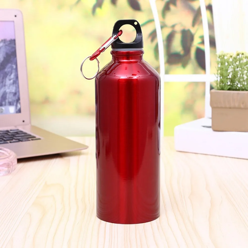 500ml Aluminum Bicycle Water Bottle Food Grade Exercise Sports Drinking Kettle Camping Running Riding Leak-proof Bike Bottle