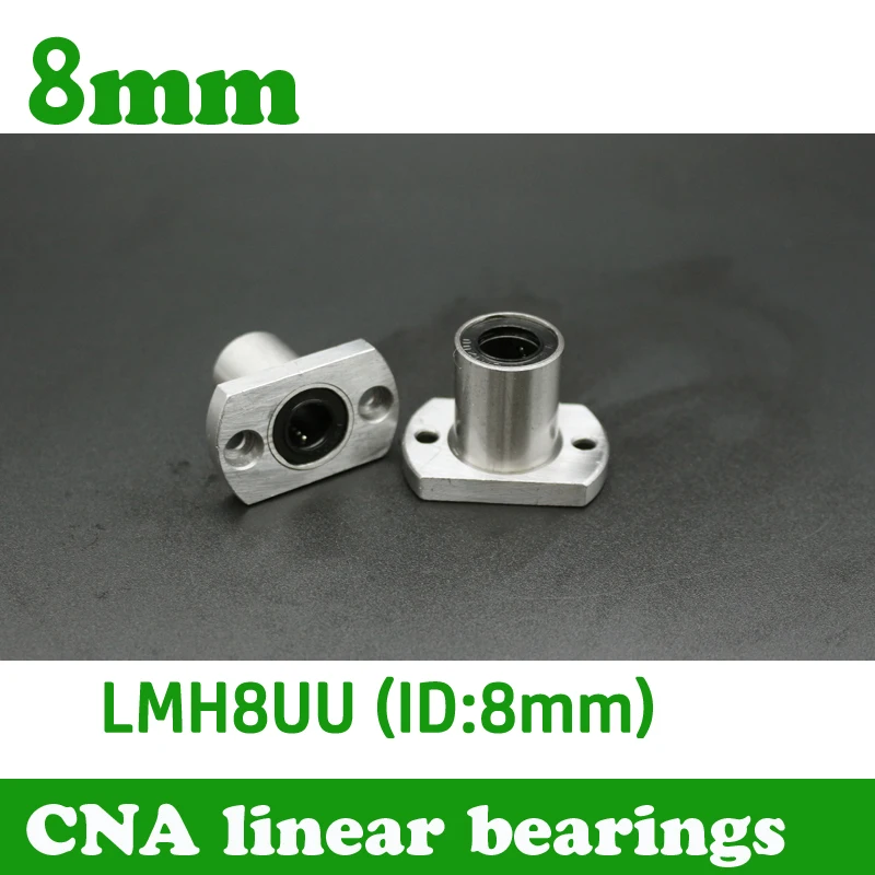 

2pcs/lot Free Shipping LMH8UU 8mm Flange Linear Bearing CNC Linear Bush LMH8