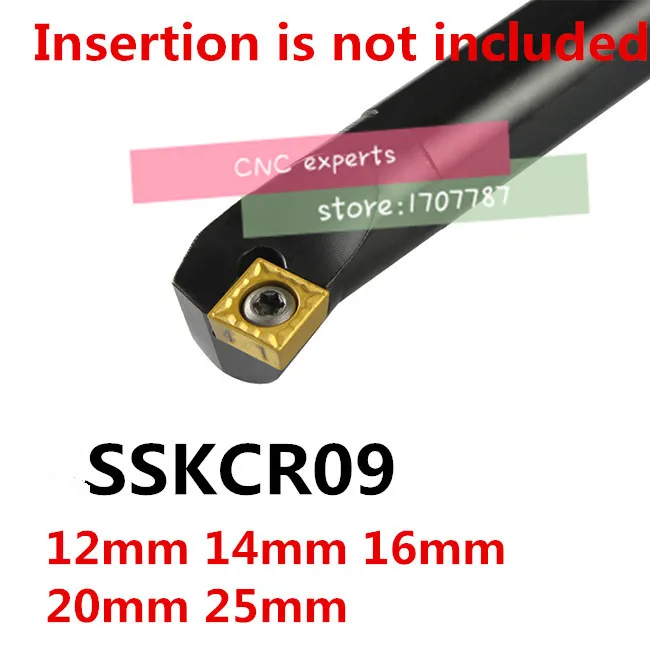 

1 шт. S12M-SSKCR09 S14N-SSKCR09 S16Q-SSKCR09 S20R-SSKCR09 S25S-SSKCR09 S12M-SSKCL09 токарные инструменты с ЧПУ S16Q-SSKCL09