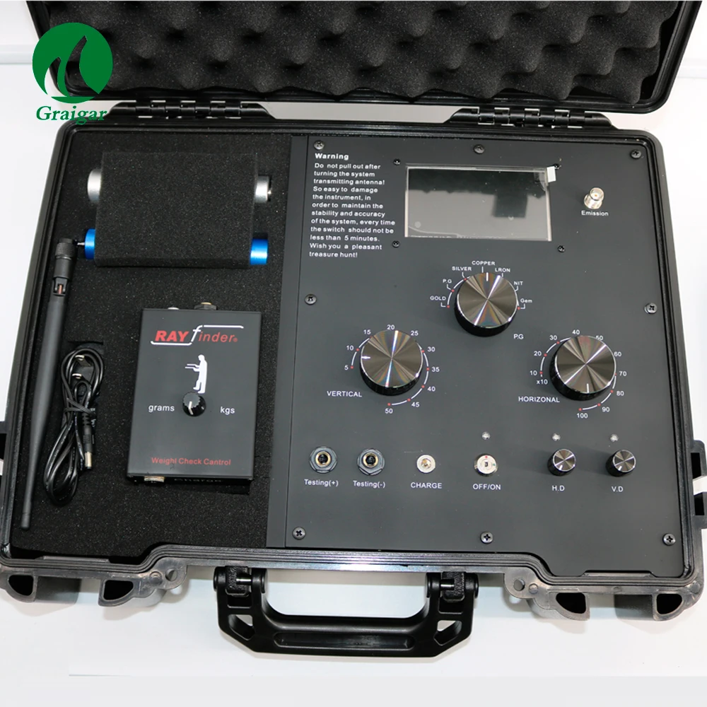 เครื่องตรวจจับโลหะใต้ดิน EG-1000ยาวเครื่องตรวจจับโลหะ EG1000