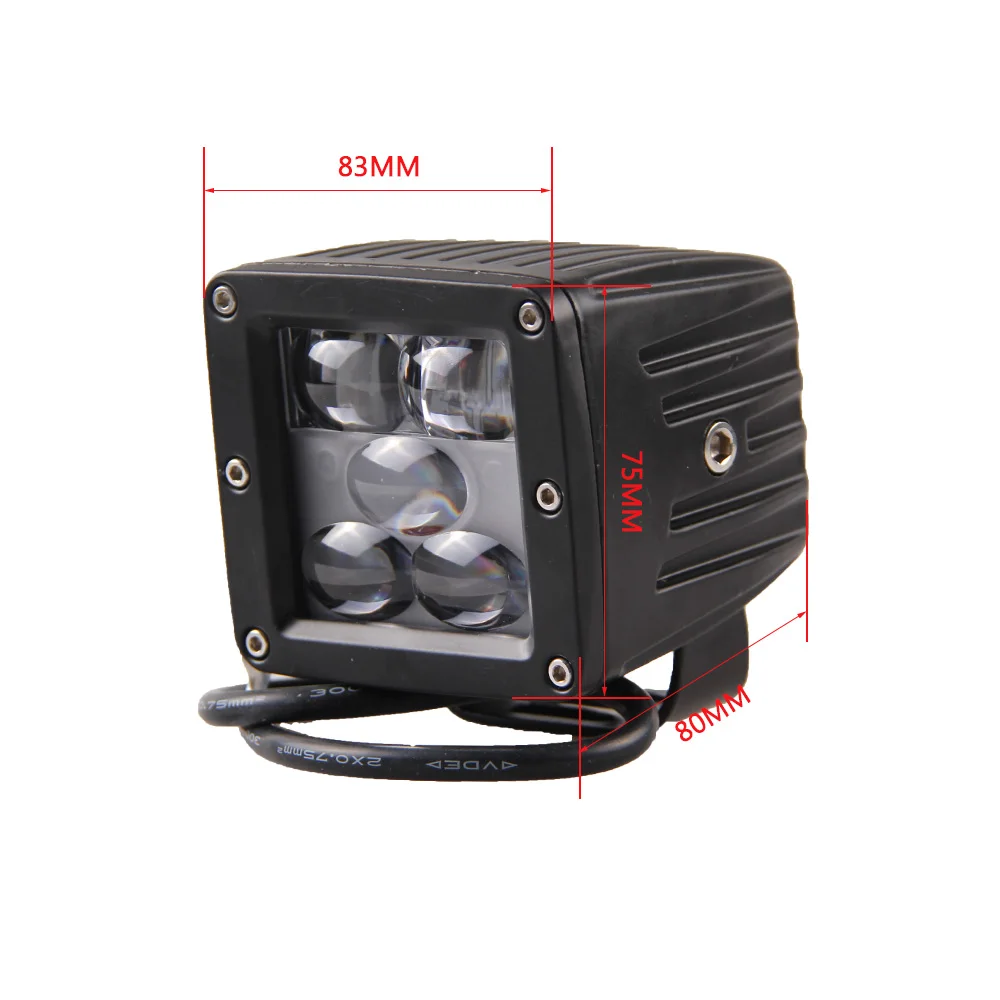 TC-X 5D LED Fog Light 12V Off Road Tractor Truck 24V trucks light Engineering Led Driving Lights Work Lamps PTF tumanki for cars
