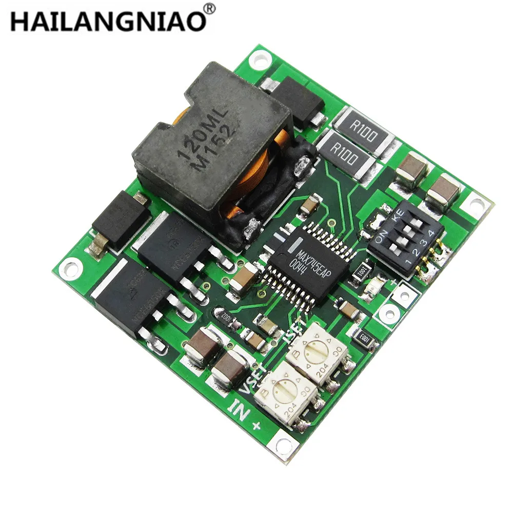 5PCS MAX745 4.2 4.35V 1-4 Packs Lithium Battery Charging Board Voltage Current adjust