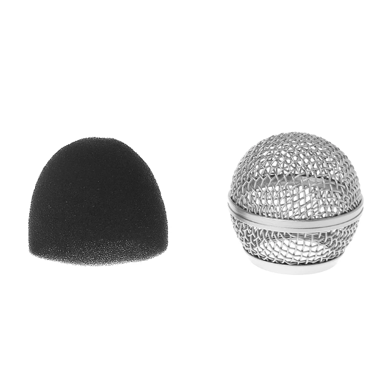 Replacement Ball Head Mesh Microphone Grille For Shure BETA58 BETA58A SM58 SM58S 95AD