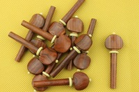 20pcs new high quality rosewood violin tuning pegs 4/4 full size accessories