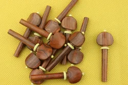 20pcs new high quality rosewood violin tuning pegs 4/4 full size accessories