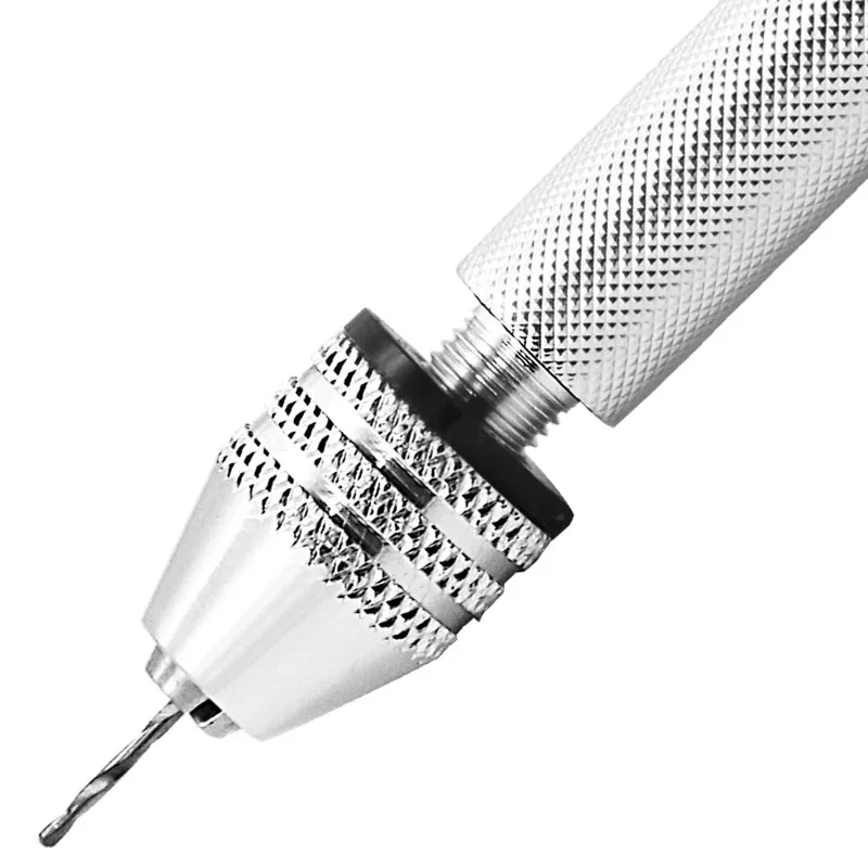Jewelry Craft Hand Pin Hole Drill Jewelers Burs Drilling Reamer Chuck Clamp 0.3-3.6mm Mini Hand Twist Drill For 7*0.75 chuck