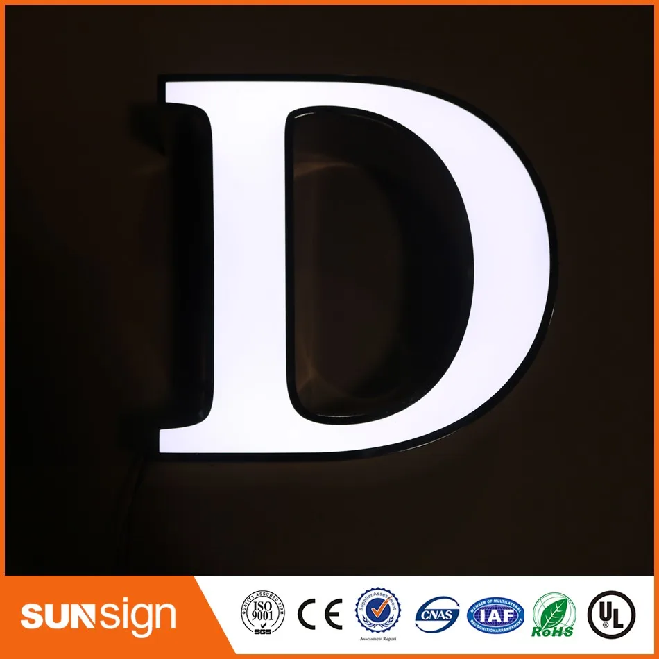 Custom Led Teken Diy 3D Led Letters