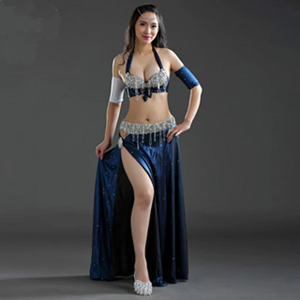 

Newest Belly Dance Tribal Costume Suits high quality bellydancing Egypt Outfits for women dancers 5 colors