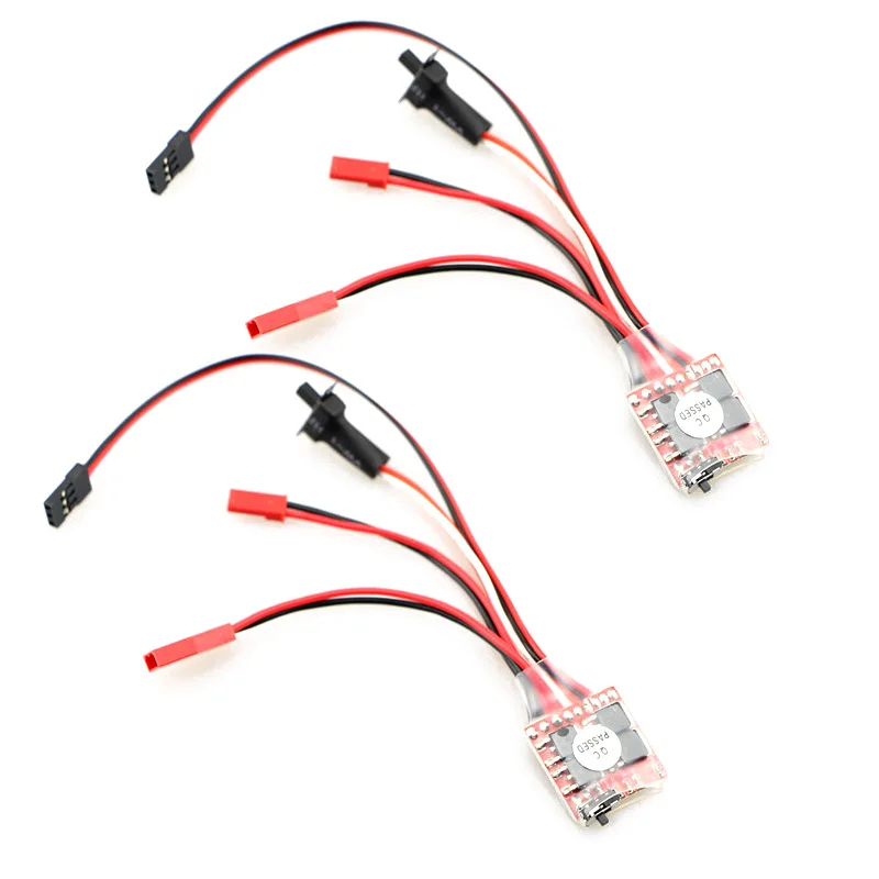 5pcs/lot 3.0V-9.4V 2KHz Driver Frequency RC ESC 20A Brush Motor Electronic Speed Controller W/ Brake For RC Car Boat Tank