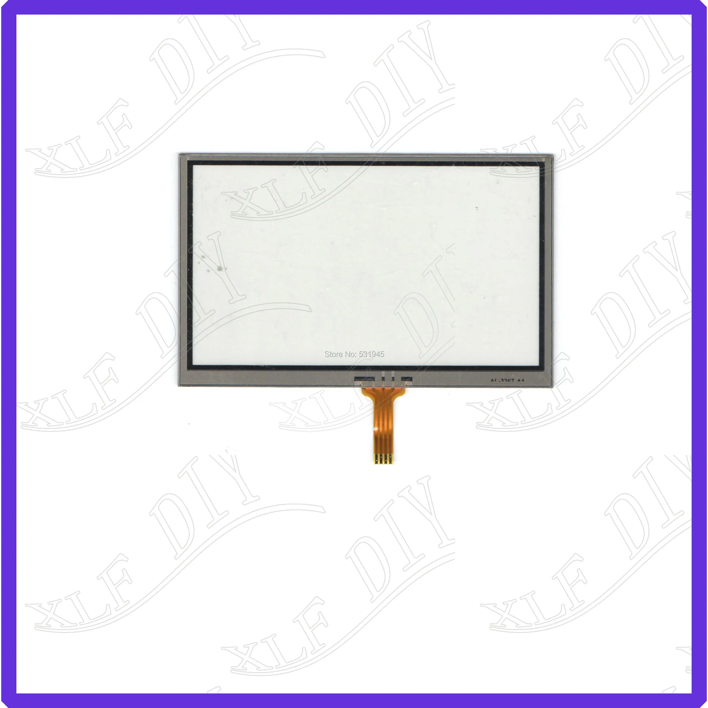 

ZhiYuSun AL3367 4.3inch Touch Screen glass 4 lines resistive touch panel SCREEN sensor