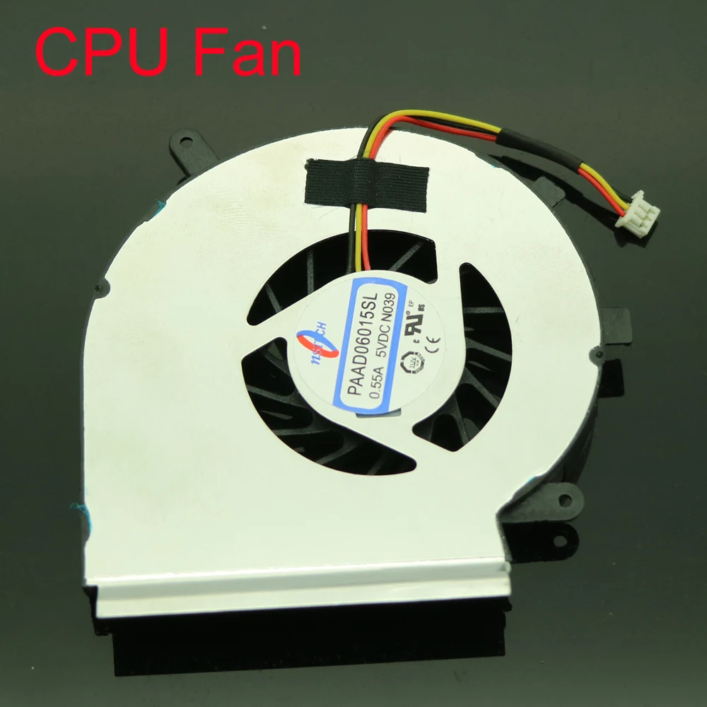 NEW PAAD06015SL DC5V 0.55A 3Pin Fan For MSI GE62 GE72 PE60 PE70 GL62 GE62MVR GE72MVR 7RG MS-16JC 16J9 MS-179C CPU GPU Cooler Fan