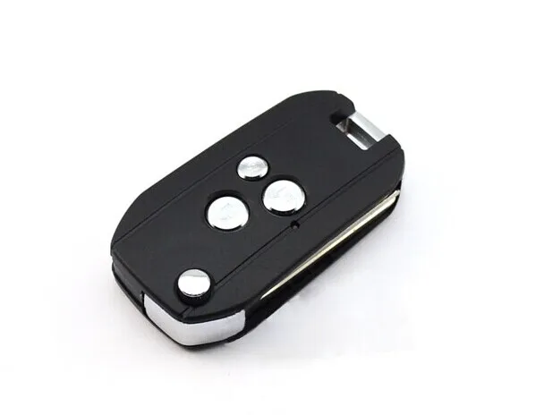 3 Buttons Blank modified flip folding remote key shell for Hyundai Rohens Coupe With Logo