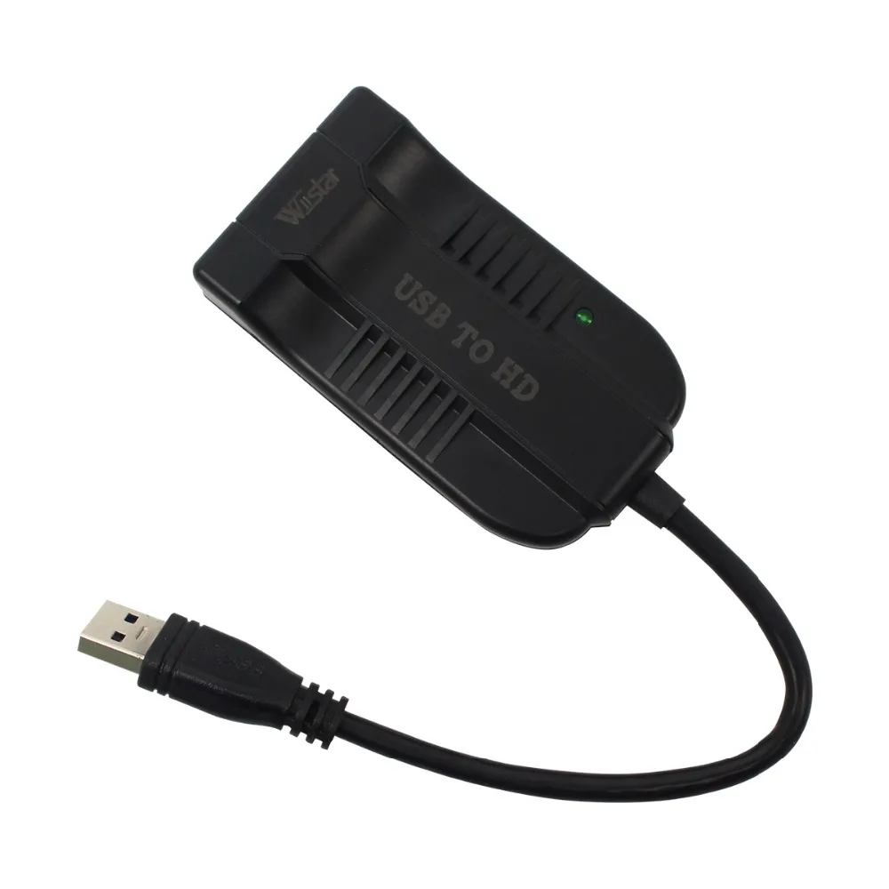 

Wiistar USB3.0 to HDMI-compatible USB3.0 Adapter Support Windows7/8/XP for HDTV TV 1080P External Monitor Converter High Speed