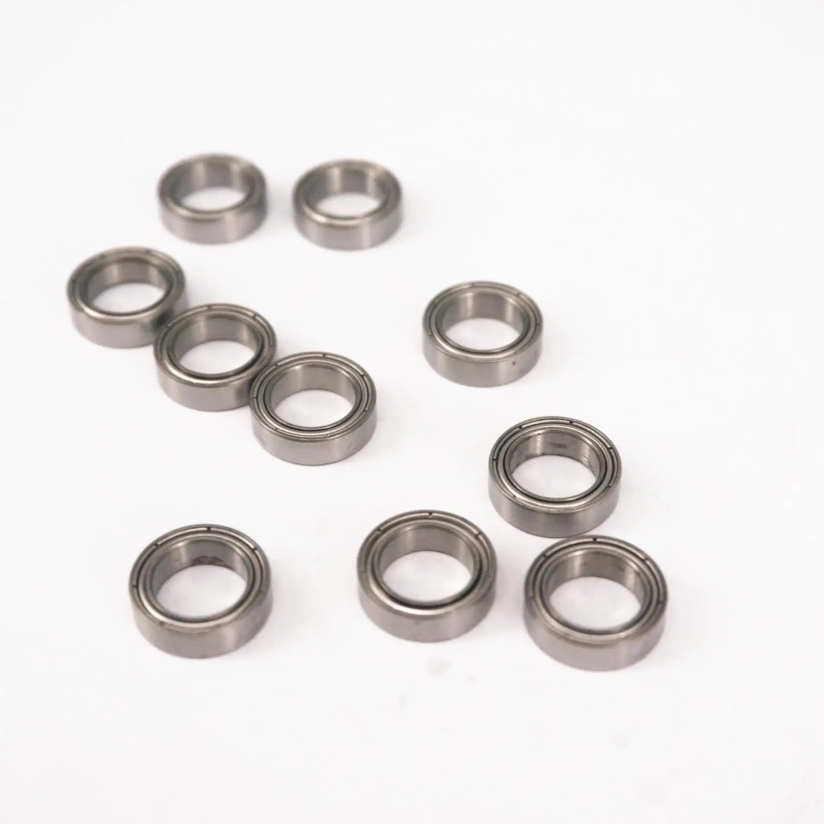 (10)MR128ZZ 8x12x3.5mm P6 ABEC3 Deep Groove Ball Miniature Bearing Gcr15