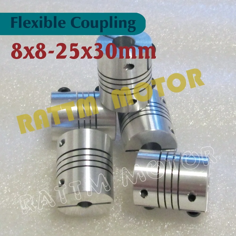 

5pcs Flexible Coupling Stepper Motor 8x8mm CNC Parts Router Mill