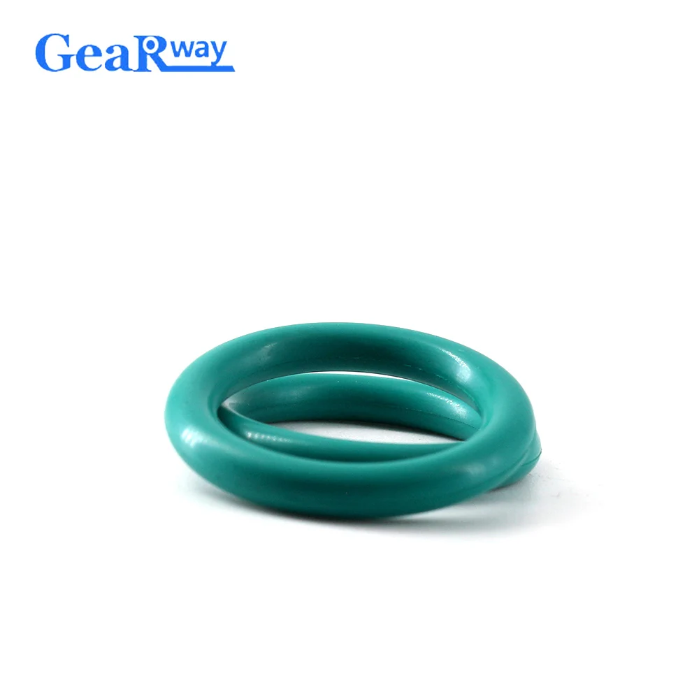 20pcs 2.65mm CS O Ring Seal Green FKM O Ring Sealing Gasket 5/5.3/6/7.1/14/15mm ID Fluorine Rubber O Type Ring