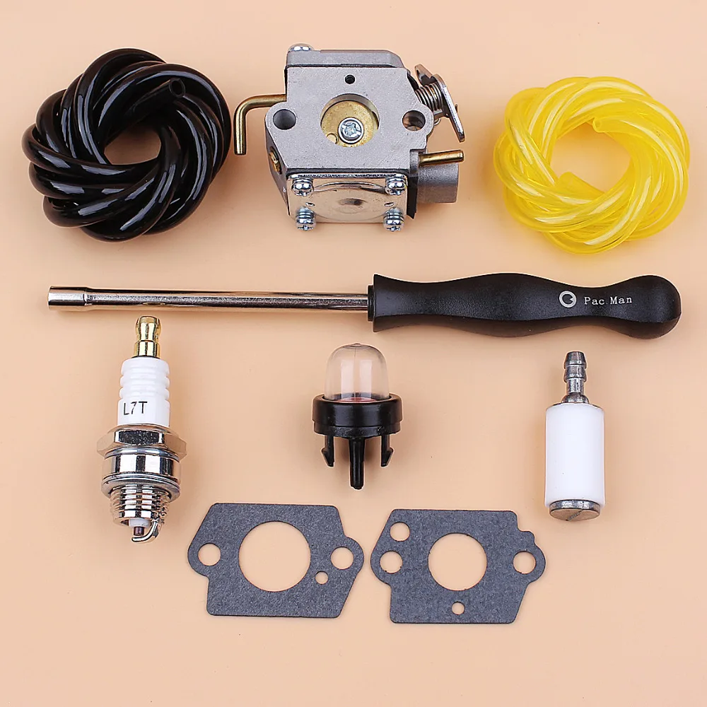 Carburetor Carb Repair Kit for Walbro WT-827 WT827 Carburetor Ryobi Ryan Zama C1U-P10A C1U-P14A WT-454 WT-539 105R 132R Trimmer