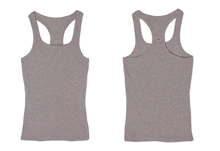 مثير الرجال تانك القمم masculinas ليكرا القطن أكمام Vset للرجل الصلبة تنفس س الرقبة سترة الصيف المحملة أعلى M-XXL #4