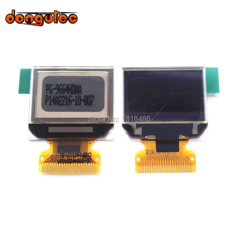 dongutec 1PCS 0.95 inch 23PIN Color OLED Display Screen SSD1331 Drive IC 96(RGB)*64 8Bit Parallel / SPI Interface