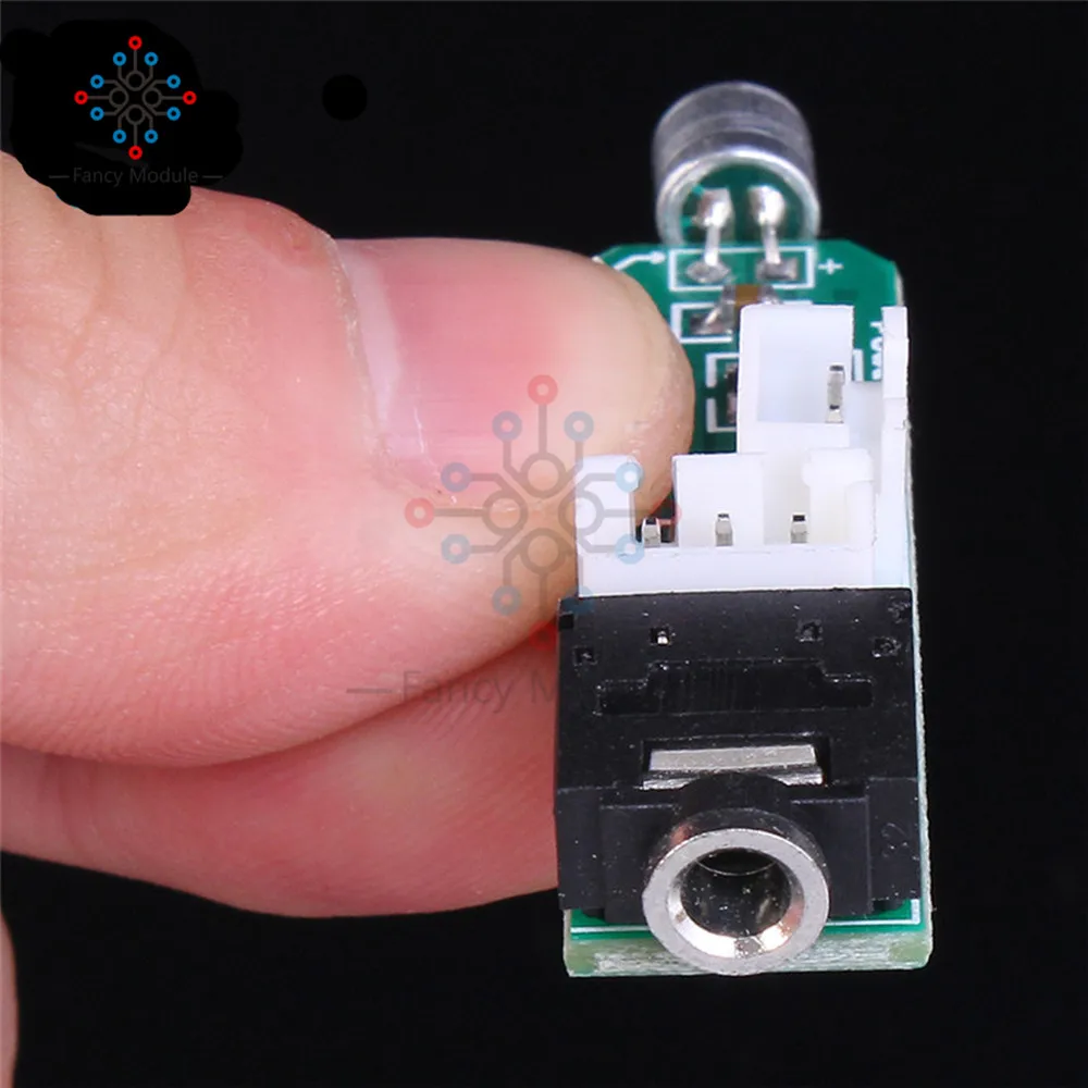 Module amplificateur de Circuit de Microphone, borne DC 1.5-5V 3P, prise Audio 3.5mm, Module émetteur de Microphone