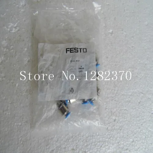 [SA] New original authentic special sales FESTO gas fitting QS-G1 / 8-4-I stock 186 106 --20pcs/lot