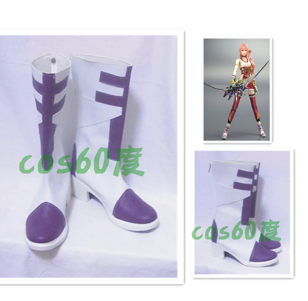 Final Fantasy XIII Cosplay Serah Farron Shoes S008