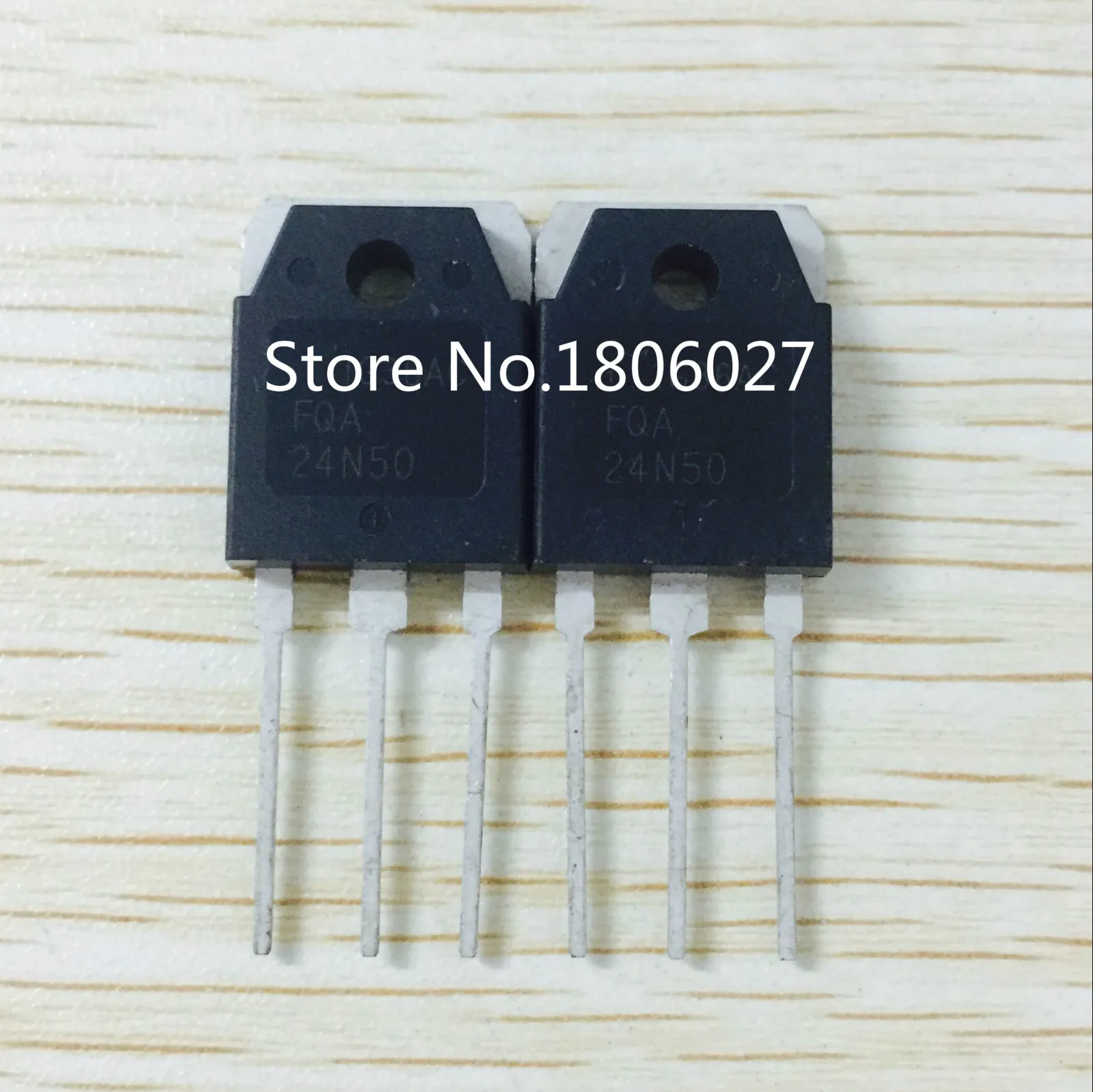 

Send free 20PCS FQA24N50 TO-3P 24A 500V MOS field effect tube