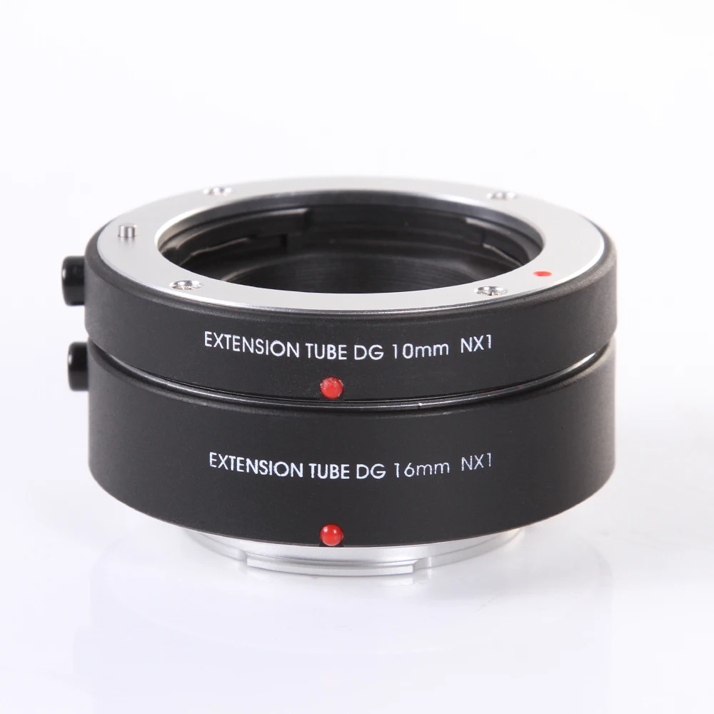 FOTGA Electronic Auto focus AF Macro Extension Tube DG 10mm+16mm Set for Samsung NX Mount