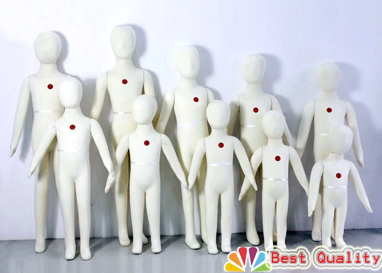 New Arrival High Quality Child Mannequin Flexible Bendable Mannequin Factory Direct Sell