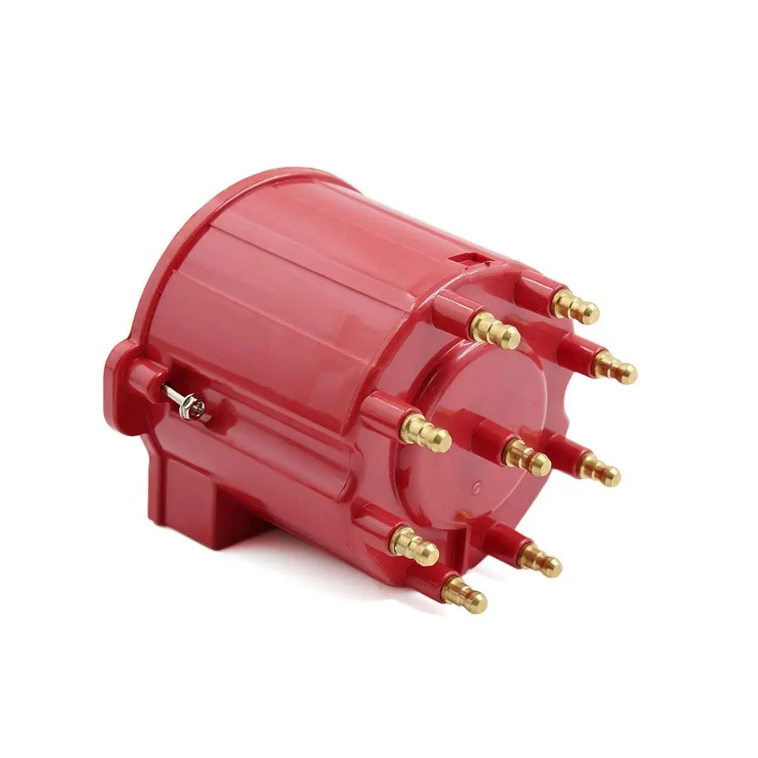 X Autohaux Red 8406 Car Ignition Distributor Cap and Rotor Kit External Coil for C1500 C2500 C3500 GMC K1500