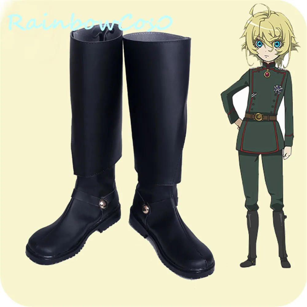 The Saga of Tanya the Evil Tanya Von Degurechaff Cosplay Shoes Boots Props Game Anime Halloween RainbowCos0